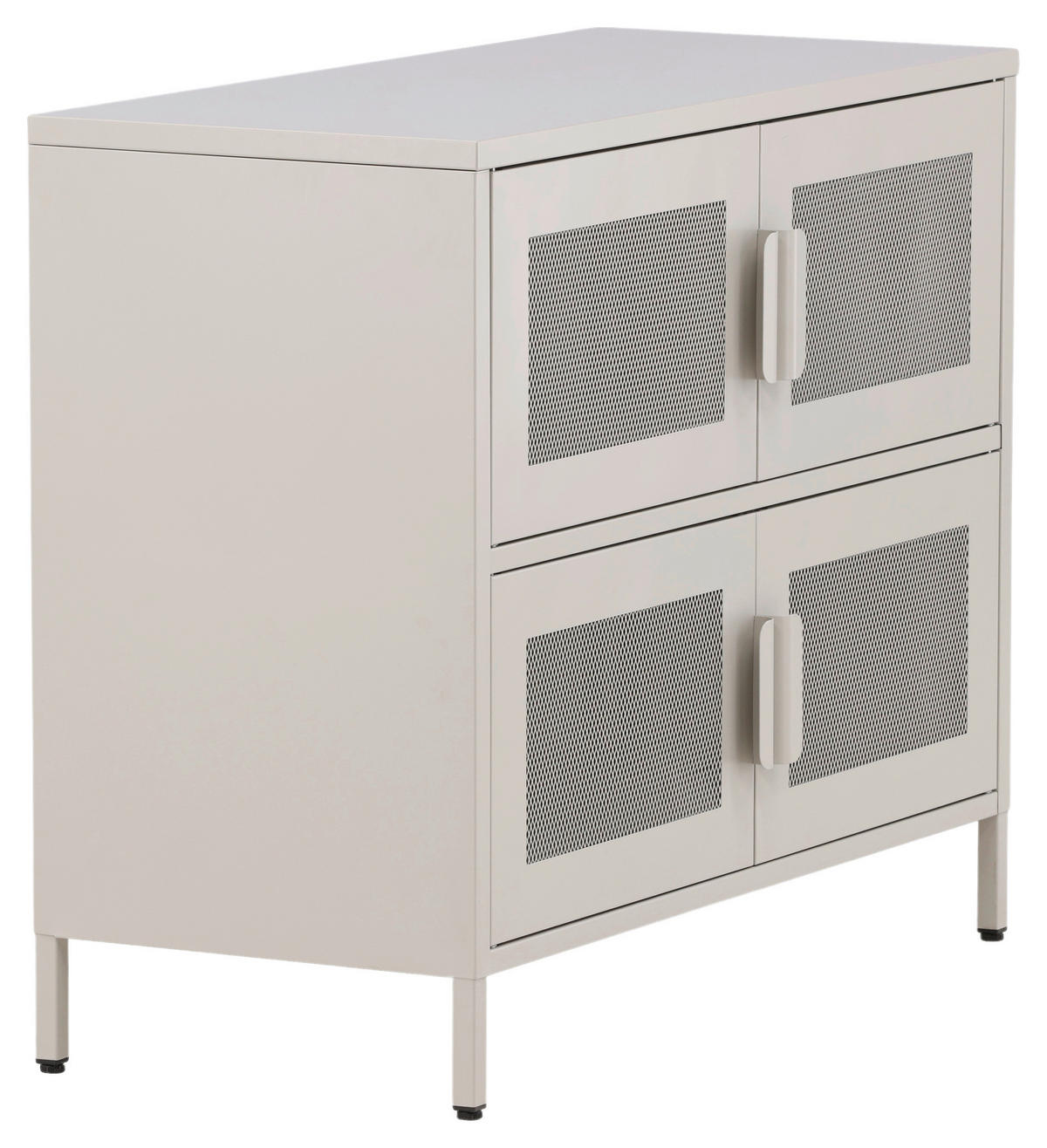 SIDEBOARD  in 90/75/40 cm  - Beige, Design, Metall (90/75/40cm) - Livetastic