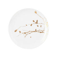 REGGELIZŐ TÁNYÉR 22,5 cm  - arany/fehér, Basics, kerámia (22,5cm) - Seltmann Weiden