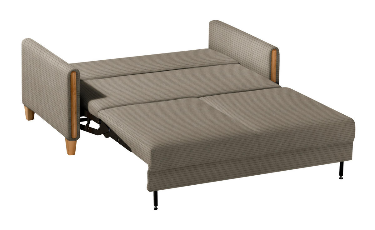 SCHLAFSOFA in Cord Braun, Buchefarben  - Buchefarben/Braun, Design, Holz/Textil (174/88/104cm) - Niels Andersson