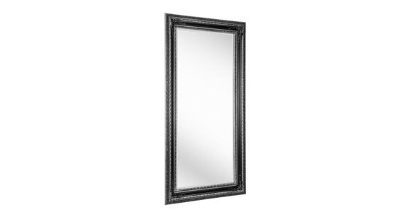 WANDSPIEGEL 100/200/6 cm in rechteckig - Silberfarben, LIFESTYLE, Glas/Holz (100/200/6cm) - Carryhome