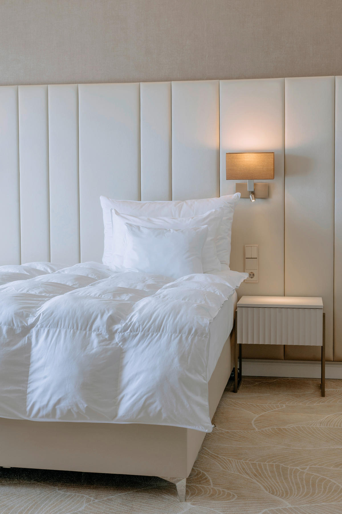 POPLUN CJELOGODIŠNJI  Sleeptex  - bijela, Konvencionalno, tekstil (220/240/15cm) - Sleeptex