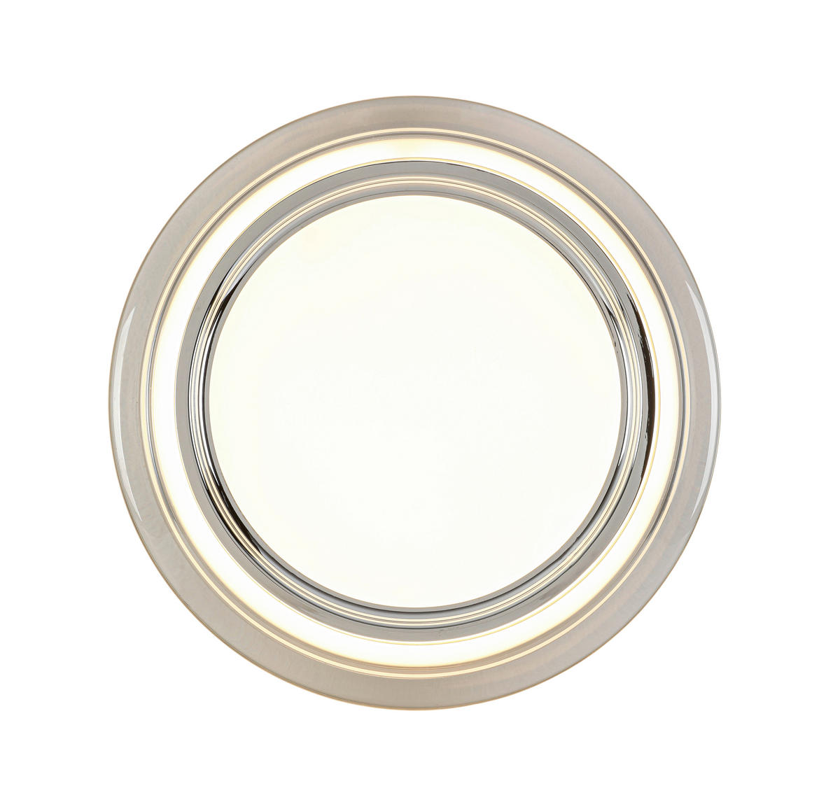 LED-TAKLAMPA Macon 36 W  - vit/kromfärg, Design, metall/plast (45cm) - Novel