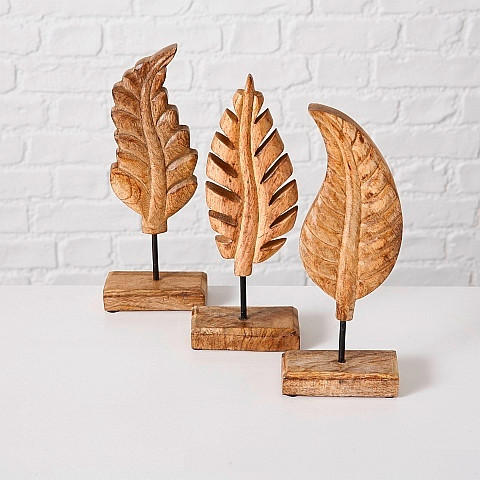 SKULPTUR - Basics, Holz (30cm) - Ambia Home