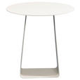 BEISTELLTISCH rund Creme  - Creme, Design, Metall (45/45/45cm) - Xora