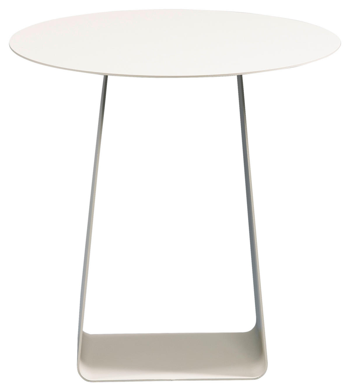 BEISTELLTISCH in Metall 45/45/45 cm  - Creme, Design, Metall (45/45/45cm) - Xora