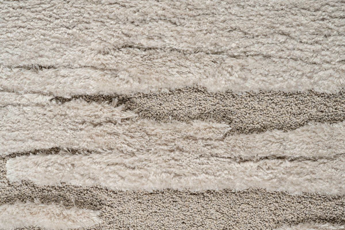 WEBTEPPICH  Wohnzimmer 200/290 cm Limba Beige  - Beige, Basics, Kunststoff/Textil (200/290cm) - Novel