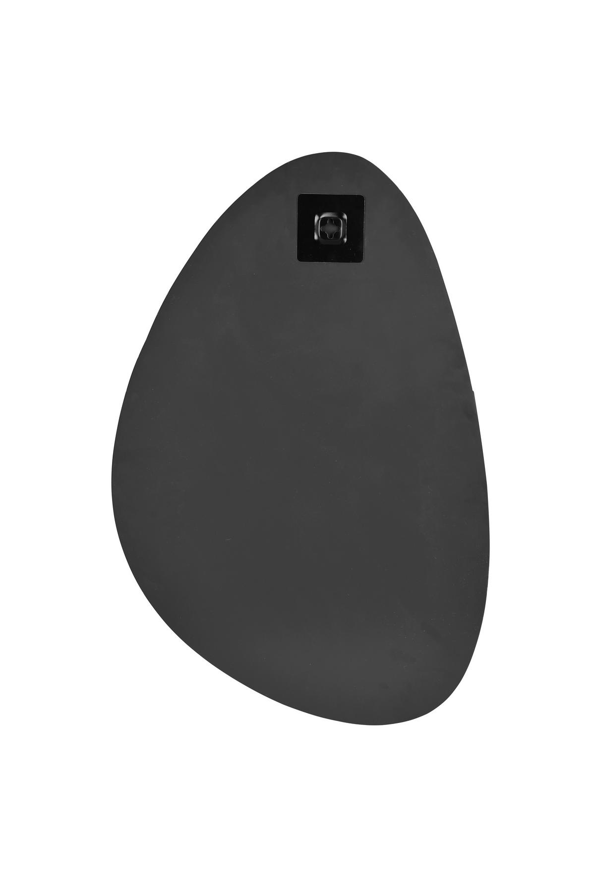 WANDSPIEGEL 40/60/0,3 cm    in organisch  - Schwarz, Trend, Glas/Metall (40/60/0,3cm) - Boxxx