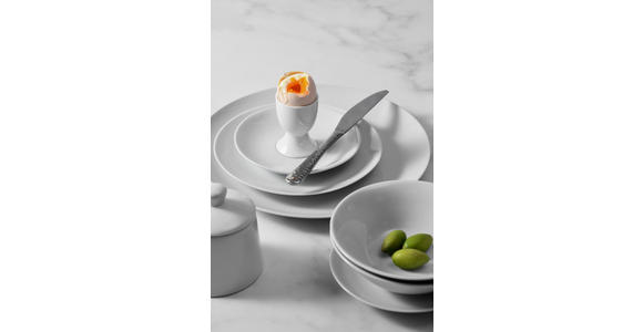 KOMBISERVICE 100-teilig  - Weiß, Basics, Keramik - Novel