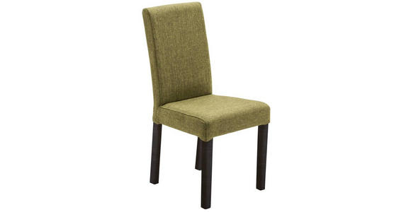 STUHL Webstoff Olivgrün, Buche Kolonial - Buche Kolonial/Olivgrün, KONVENTIONELL, Holz/Textil (44/92/57cm) - Carryhome