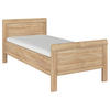 BETT 90/200 cm  in Sonoma Eiche  - Sonoma Eiche, Design (90/200cm) - Novel