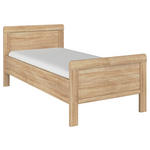 BETT 90/200 cm  in Sonoma Eiche  - Sonoma Eiche, Design, Holzwerkstoff (90/200cm) - Novel