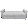 SCHLAFSOFA in Cord Hellgrau  - Hellgrau/Schwarz, KONVENTIONELL, Kunststoff/Textil (247/95/125cm) - MID.YOU