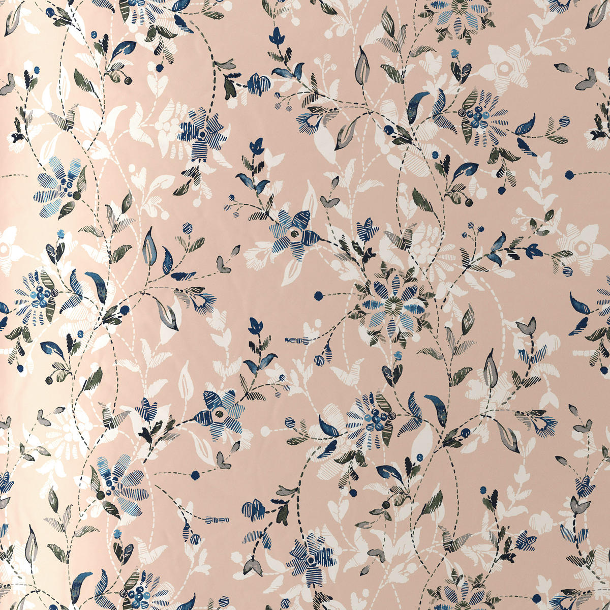 POSTEĽNÁ BIELIZEŇ, satén, ružová, 140/200 cm - ružová, Konventionell, textil (140/200cm) - Esposa