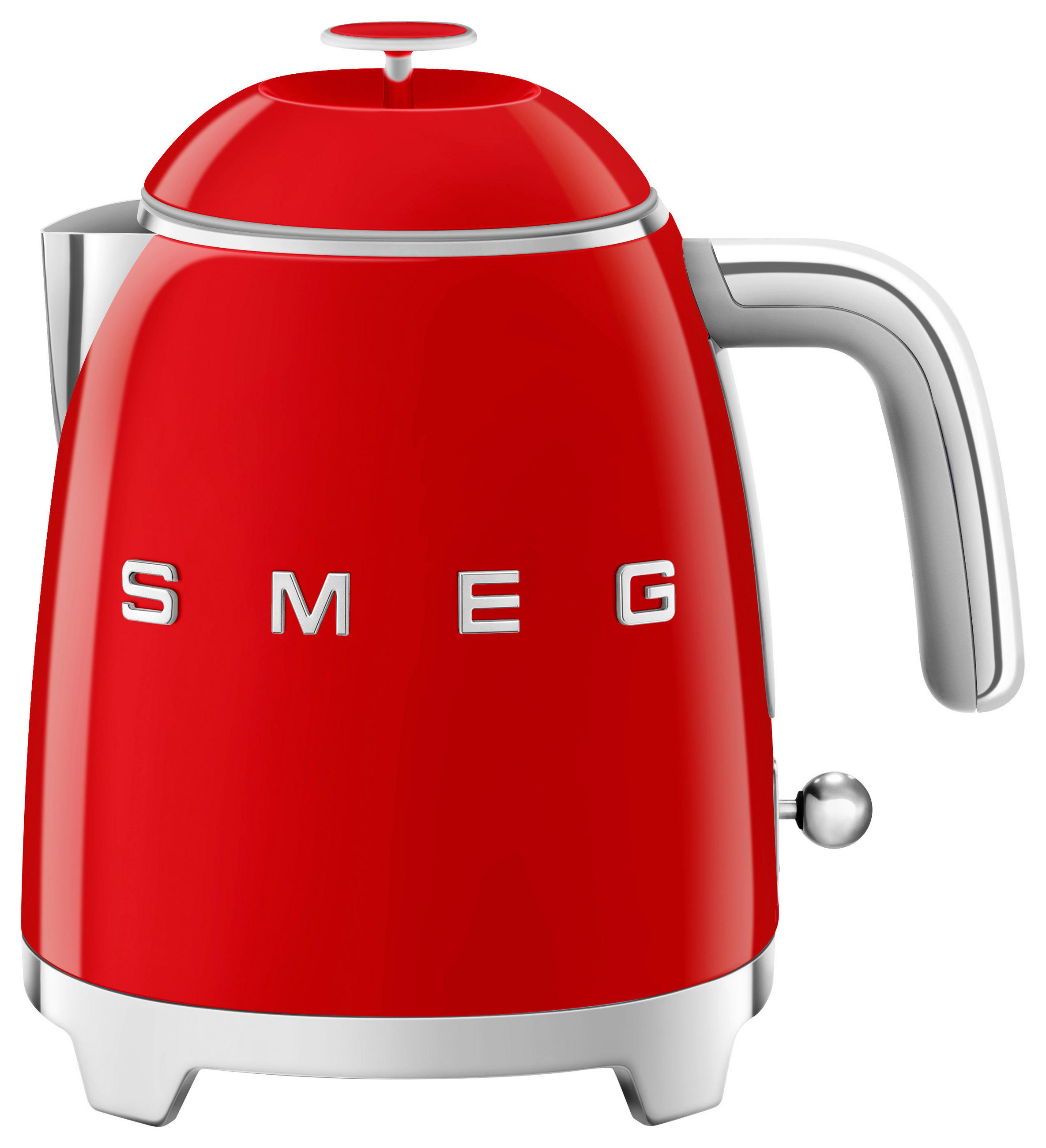 WASSERKOCHER 0.8 l  - Rot, Basics, Metall (20/20/15cm) - SMEG