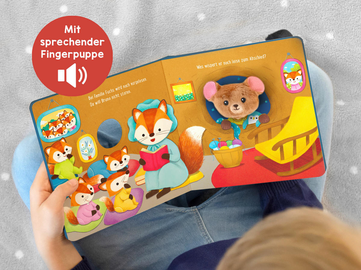 SOUNDBUCH Meine sprechende Fingerpuppe: Was sagt der Bär?  - Multicolor, Basics, Papier (16,4/16,4/3cm) - Carlsen