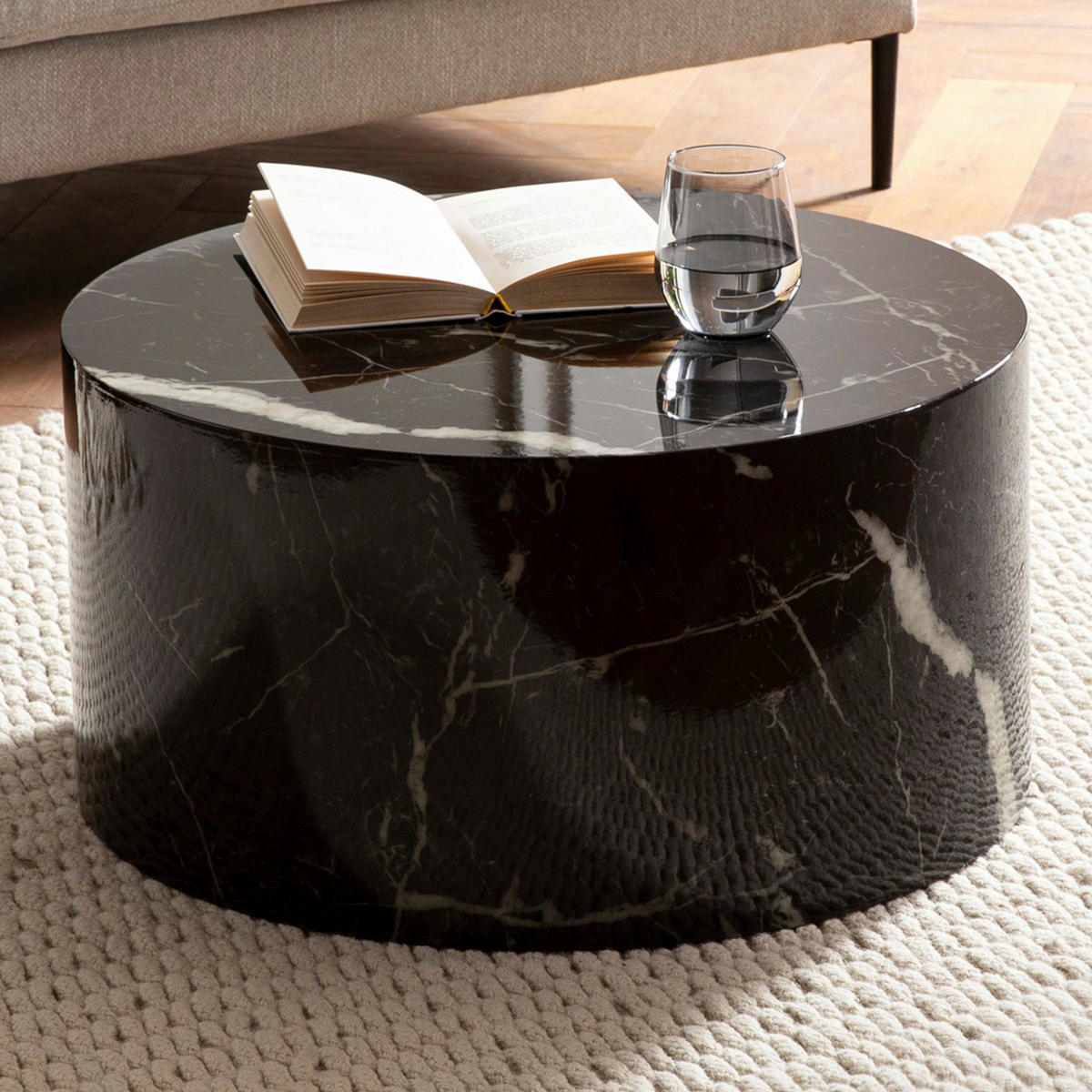 COUCHTISCH in Holzwerkstoff 60/60/30 cm  - Schwarz Hochglanz, Lifestyle, Holzwerkstoff (60/60/30cm) - Livetastic