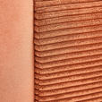 2,5-SITZER  in Cord, Velours Rostfarben  - Rostfarben/Schwarz, KONVENTIONELL, Textil/Metall (200/84/99cm) - Carryhome