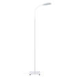 LED-STEHLEUCHTE 21/128 cm    - Weiß, Basics, Metall (21/128cm) - Novel