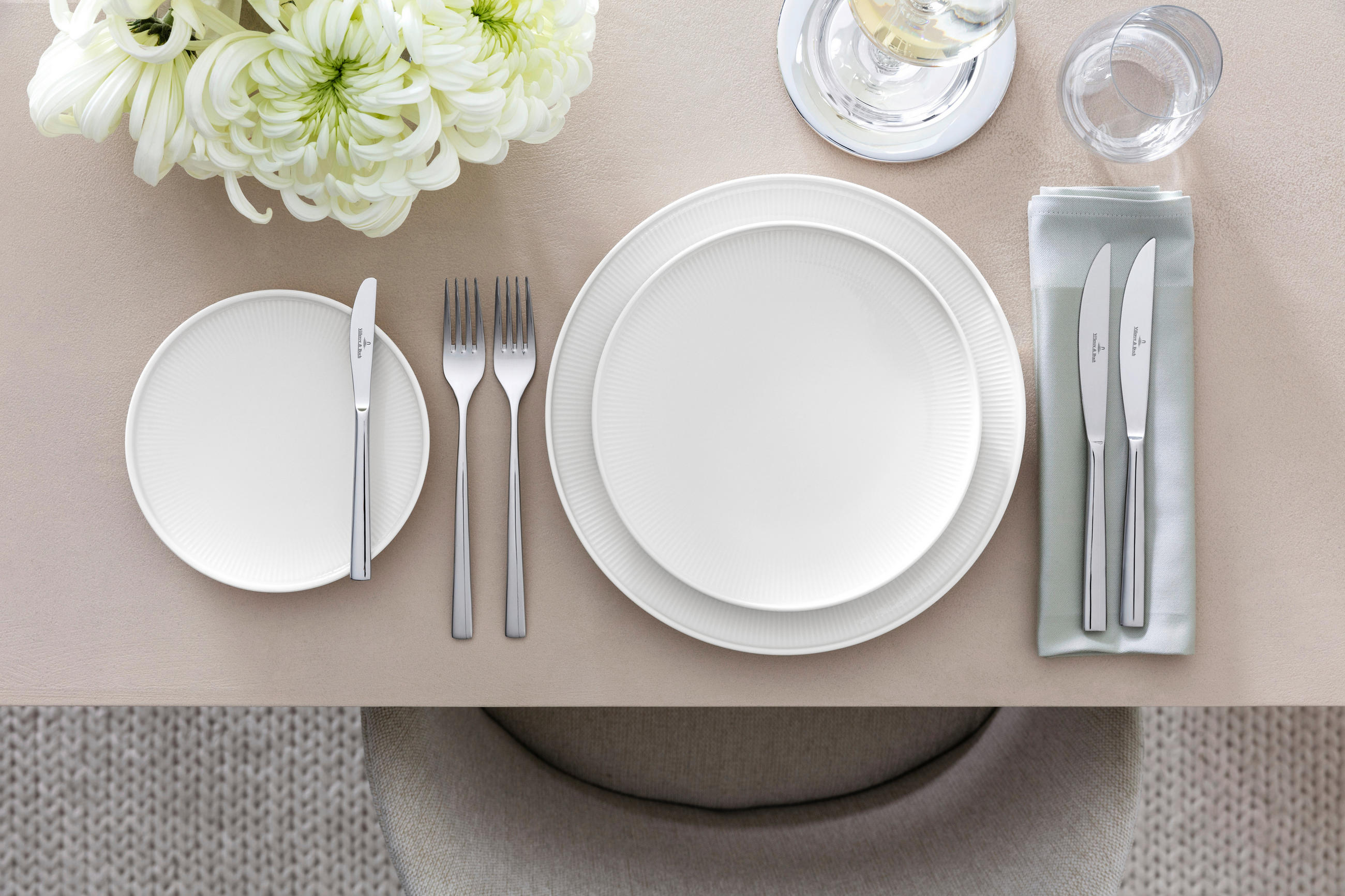 APERITIFTELLER Weiß 17 cm Afina  - Weiß, KONVENTIONELL, Keramik (17cm) - Villeroy & Boch