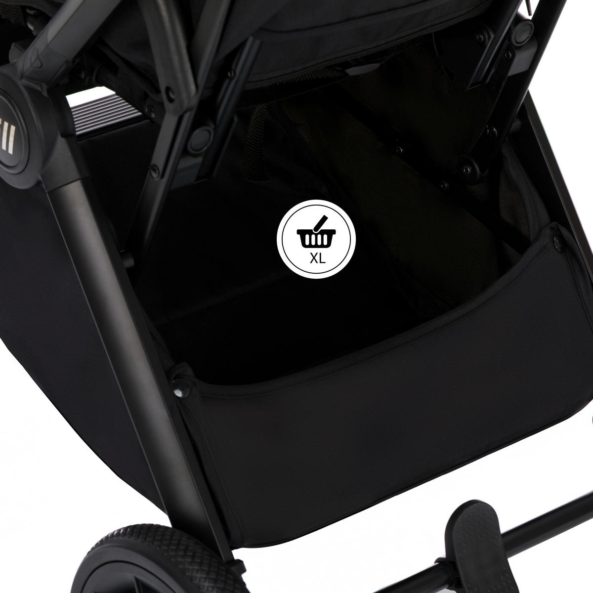 BUGGY  - Jadegrün/Schwarz, Basics, Textil/Metall (54/68/108cm) - Fillikid