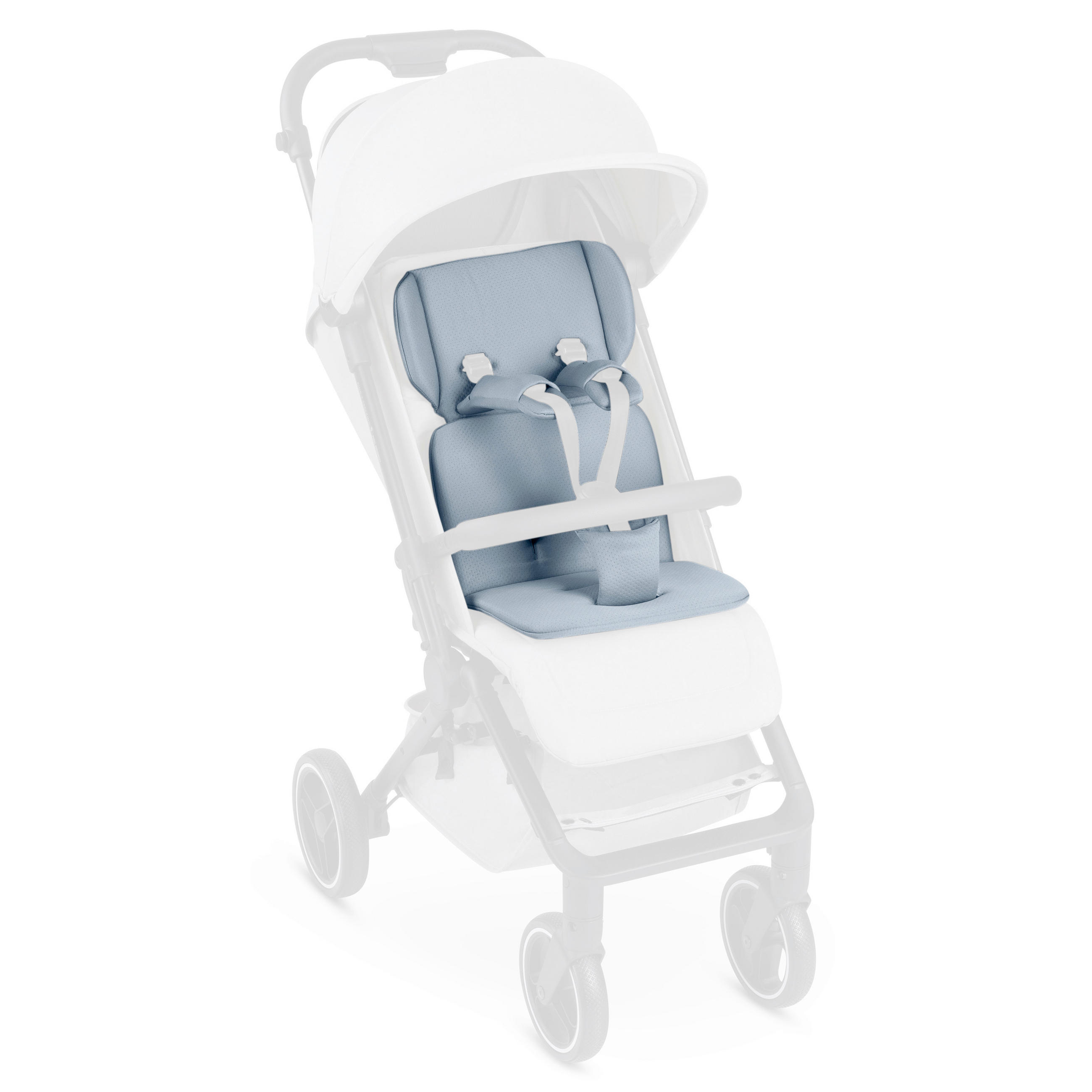 KINDERWAGENEINLAGE Einlagen-Set Buggy  - Hellblau, Basics (31,5/27/6,5cm) - ABC Design