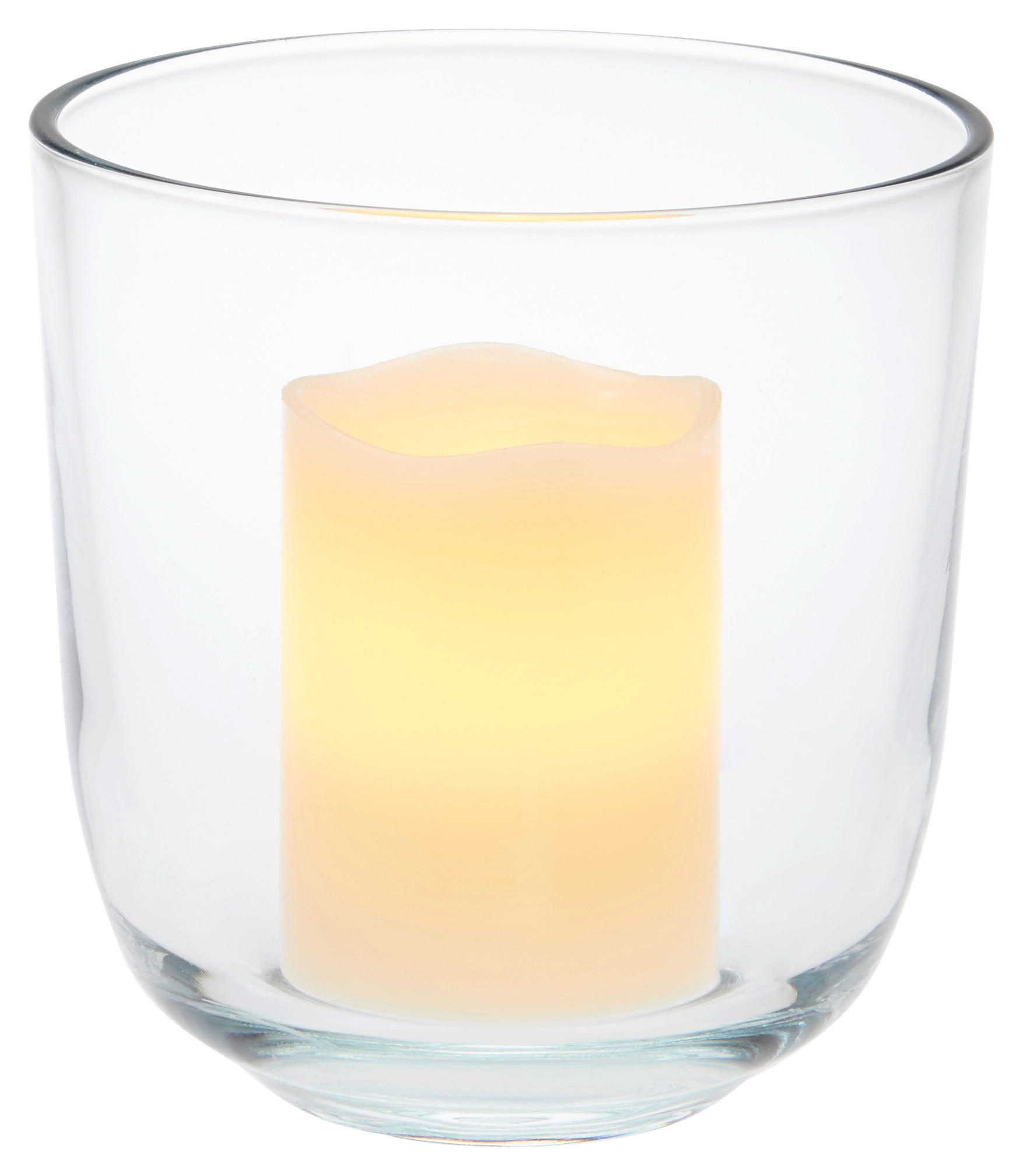 WINDLICHT - Klar, Basics, Glas (16,3/17cm) - Leonardo