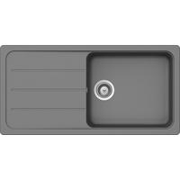 SPÜLE FOMD100LAGCR  - Grau, Basics, Stein (100/50cm) - Schock