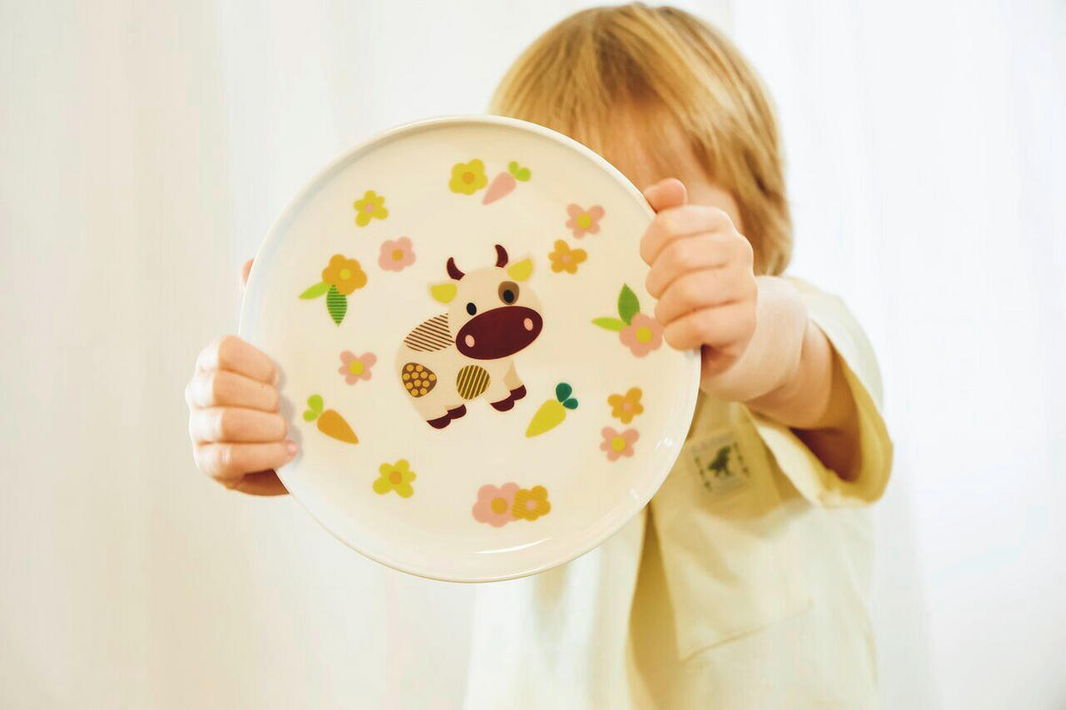 KINDERGESCHIRRSET Kids - Farm Porzellan 3-teilig  - Multicolor, KONVENTIONELL, Keramik (19,5/19,5/17,5cm) - Thomas