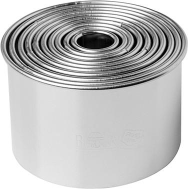 AUSSTECHFORM 143906 - Silberfarben, KONVENTIONELL, Metall (7,2/7,2/4,5cm) - Birkmann
