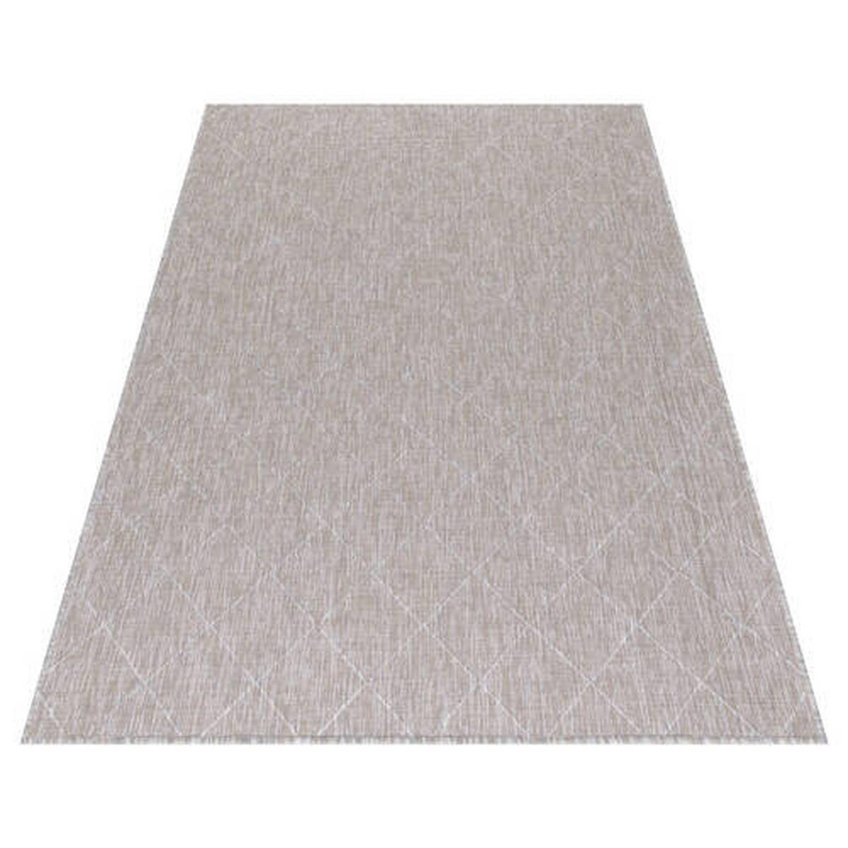 OUTDOORTEPPICH 120/170 cm Zagora Grau, Beige  - Beige/Grau, Basics, Textil (120/170cm) - Novel
