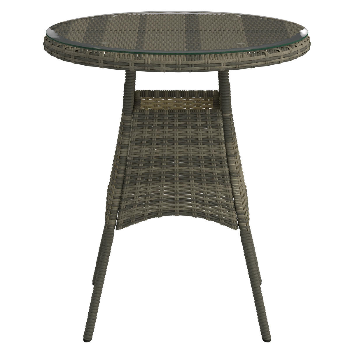 BALKONSET  - Grau, MODERN, Glas/Kunststoff - Ambia Garden