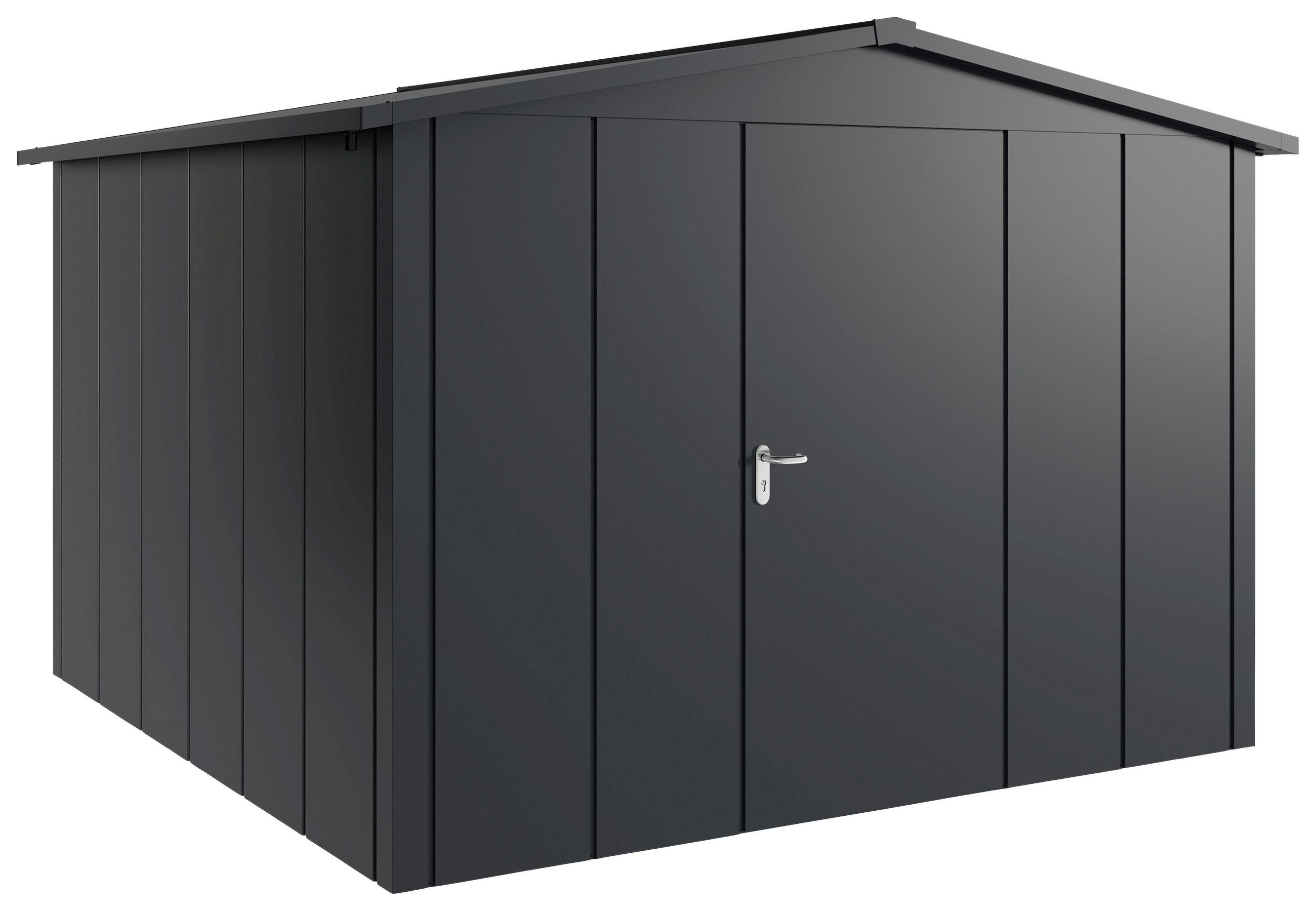 GERÄTEHAUS 333/231/325 cm  - Anthrazit, Basics, Metall (333/231/325cm) - Hörmann