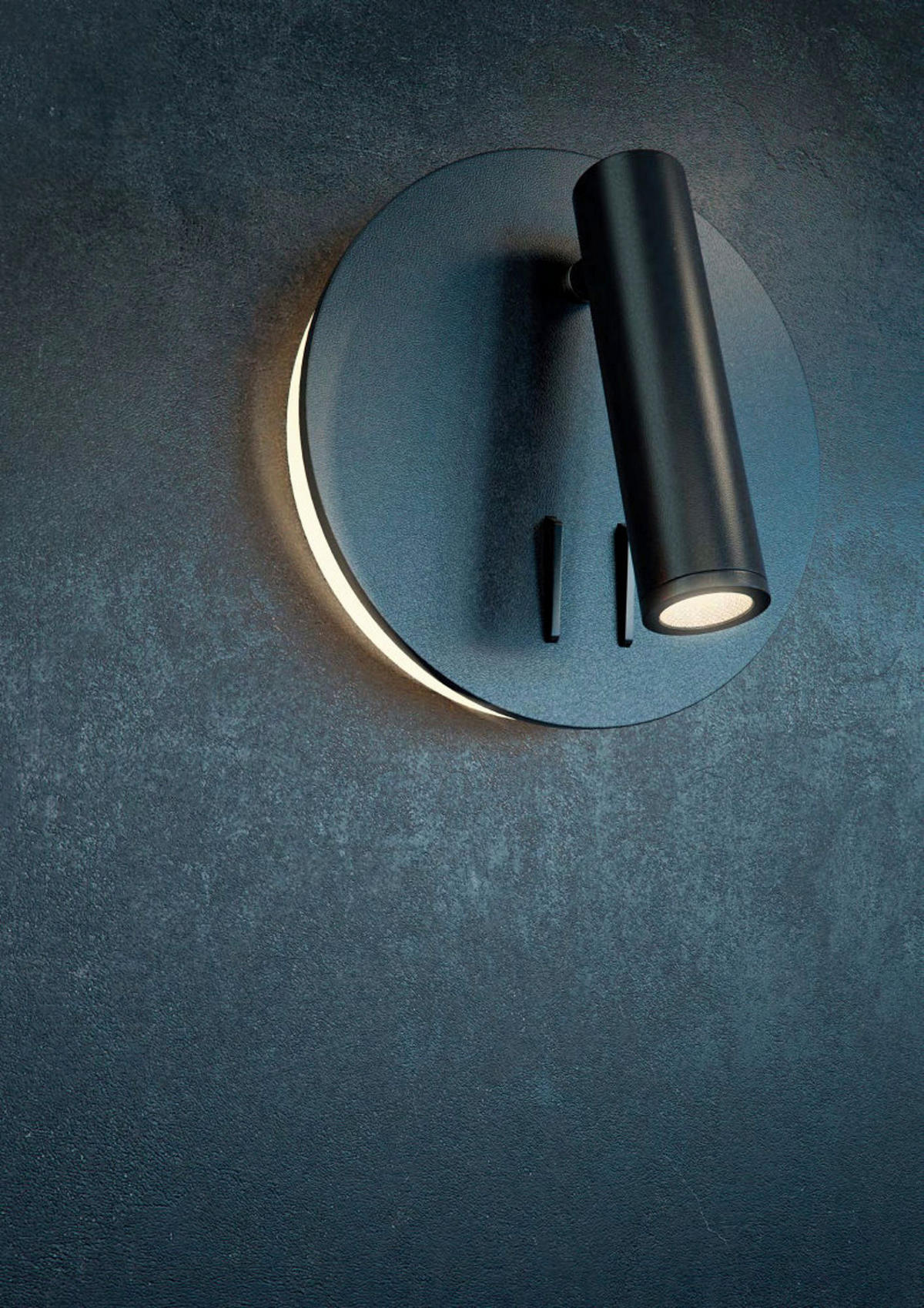 WANDLEUCHTE 6,5/14/14 cm   - Schwarz, Trend, Metall (6,5/14/14cm) - MAYTONI