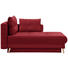 LIEGE in Textil Rot - Eichefarben/Rot, KONVENTIONELL, Holz/Textil (166/96/104cm) - Venda LIEGE in Textil Rot - Eichefarben/Rot, KONVENTIONELL, Holz/Textil (166/96/104cm) - Venda