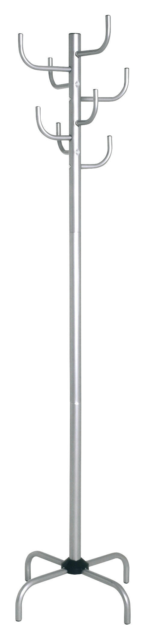 ŠATNÍ STOJAN - barvy hliníku, Basics, kov (37/180/37cm) - Boxxx