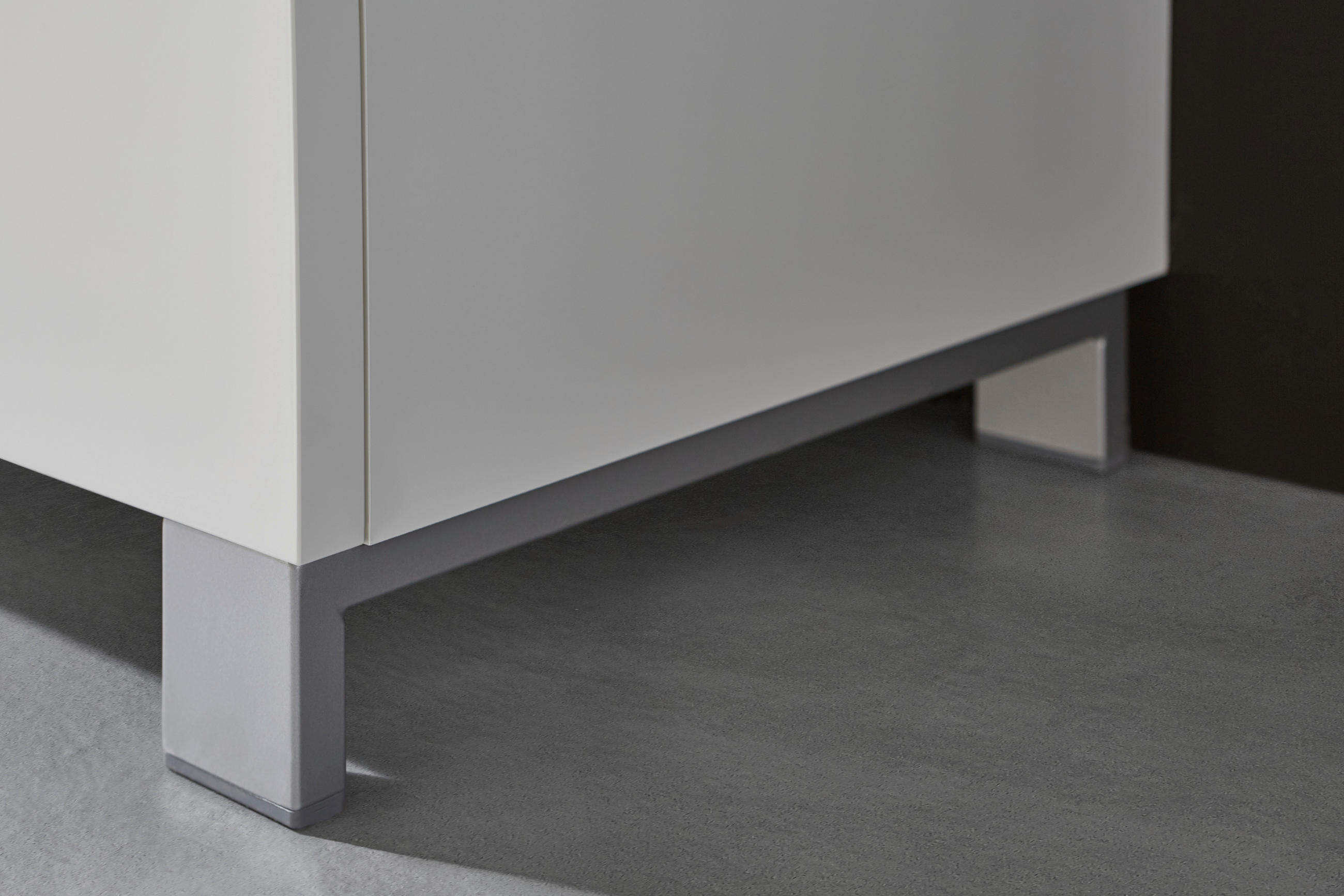 Thumbnail - Dieter Knoll Schuhschrank Dieter Knoll, Weiß, Eiche, Metall, Balkeneiche, furniert, 8 Fächer, 2 Schublade(n) Schubladen,...