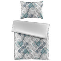 KÉTOLDALAS ÁGYNEMŰHUZAT 140/200 cm  - ezüstszínű, Konventionell, textil (140/200cm) - Novel