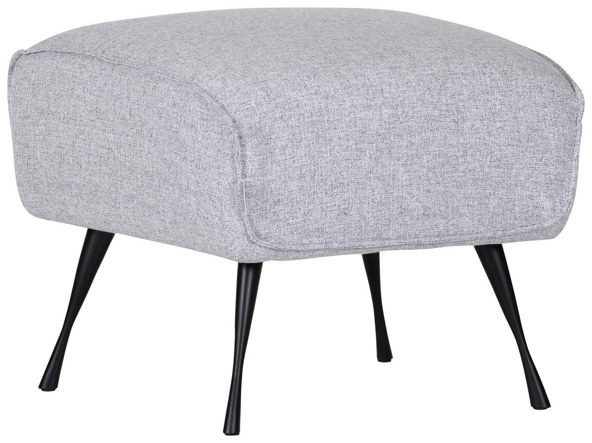 PALL i textil ljusgrå  - ljusgrå/svart, Design, metall/textil (60/49/53cm)