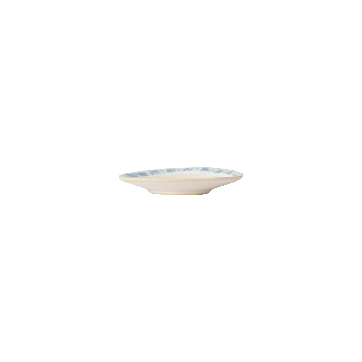 TELLERSET BRISA 6-teilig  - Blau/Weiß Hochglanz, Basics, Keramik (11cm) - Costa Nova