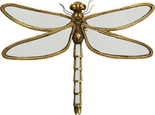 WANDDEKO    - Goldfarben, LIFESTYLE, Glas/Kunststoff (36/47/5cm) - Ambia Home
