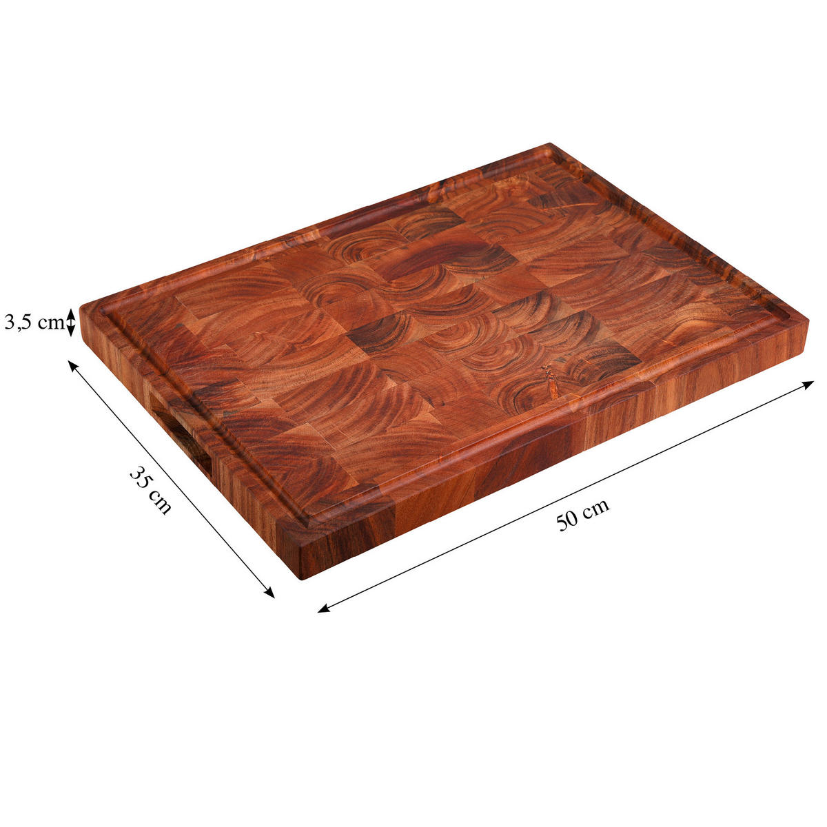SERVIERBRETT    50/35/3.5 cm  - Akaziefarben, Basics, Holz (50/35/3.5cm) - Kesper