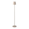 PORTABEL GOLVLAMPA Lauderdale 22/130 cm    - sandfärgad, Design, metall/plast (22/130cm) - Novel