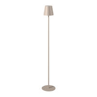 PORTABEL GOLVLAMPA Lauderdale 22/130 cm    - sandfärgad, Design, metall/plast (22/130cm) - Novel