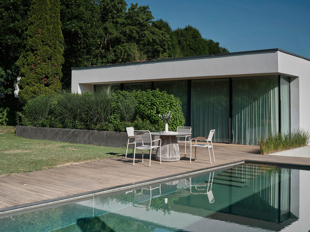 STAPELSESSEL Aluminium Greige  - Greige, Basics, Kunststoff/Metall (59/89/61cm) - Stern