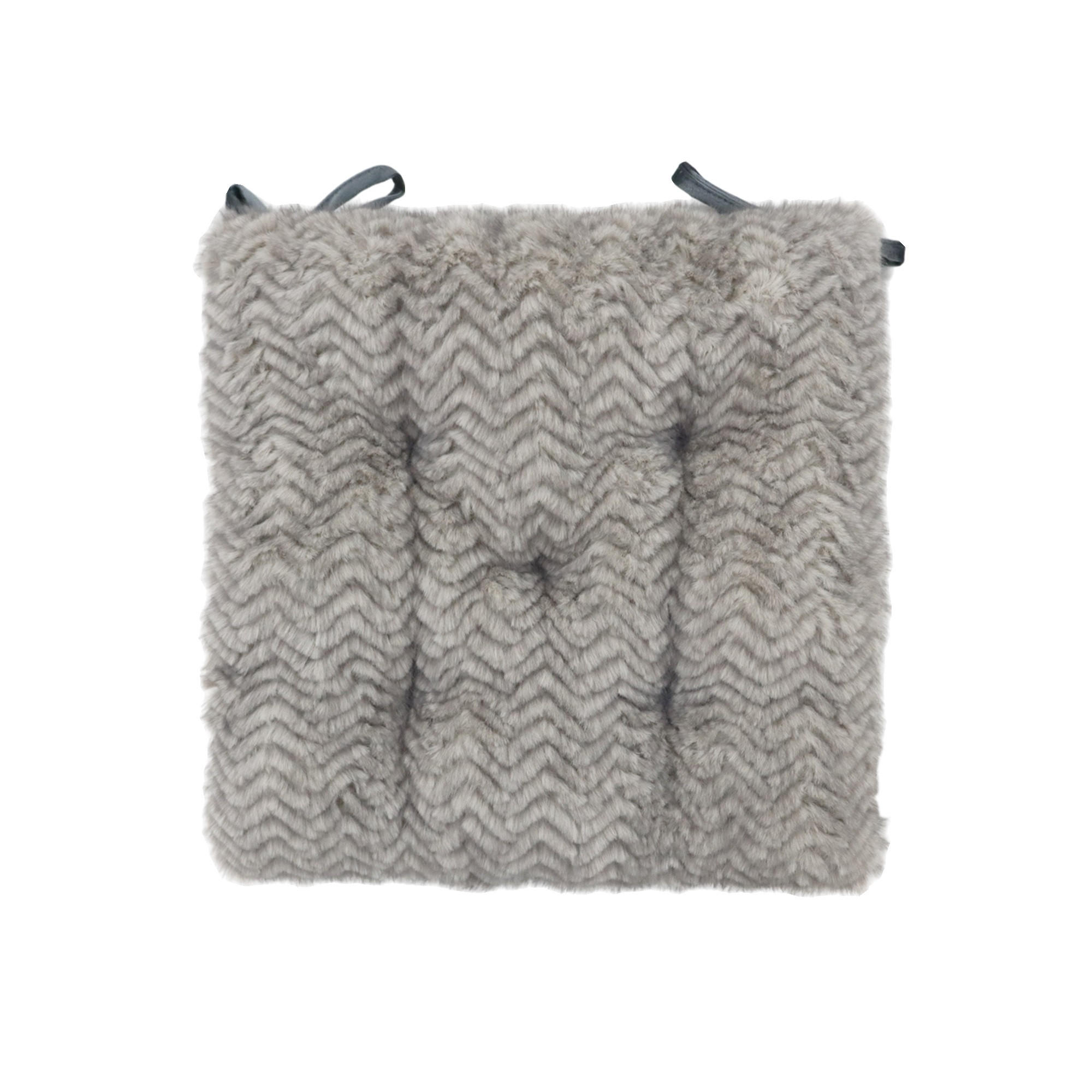 SITZKISSEN  40/40 cm   - Grau, Basics, Textil (40/40cm) - Esposa