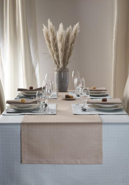 STOLNJAK 130/225 cm   PETITO  - taupe, Konvencionalno, tekstil (130/225cm) - Curt Bauer