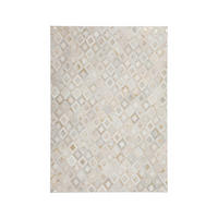 RAVNO TKANA PREPROGA  Spark 110 Elfenbein Gold     80/150 cm    tkano  bež, zlate barve  - zlate barve/bež, Design, tekstil/usnje (80/150cm) - Novel