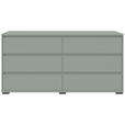 SIDEBOARD  160,1/78,9/48 cm 6 Schublade(n)  - Anthrazit/Graugrün, Design, Holzwerkstoff/Kunststoff (160,1/78,9/48cm) - Carryhome