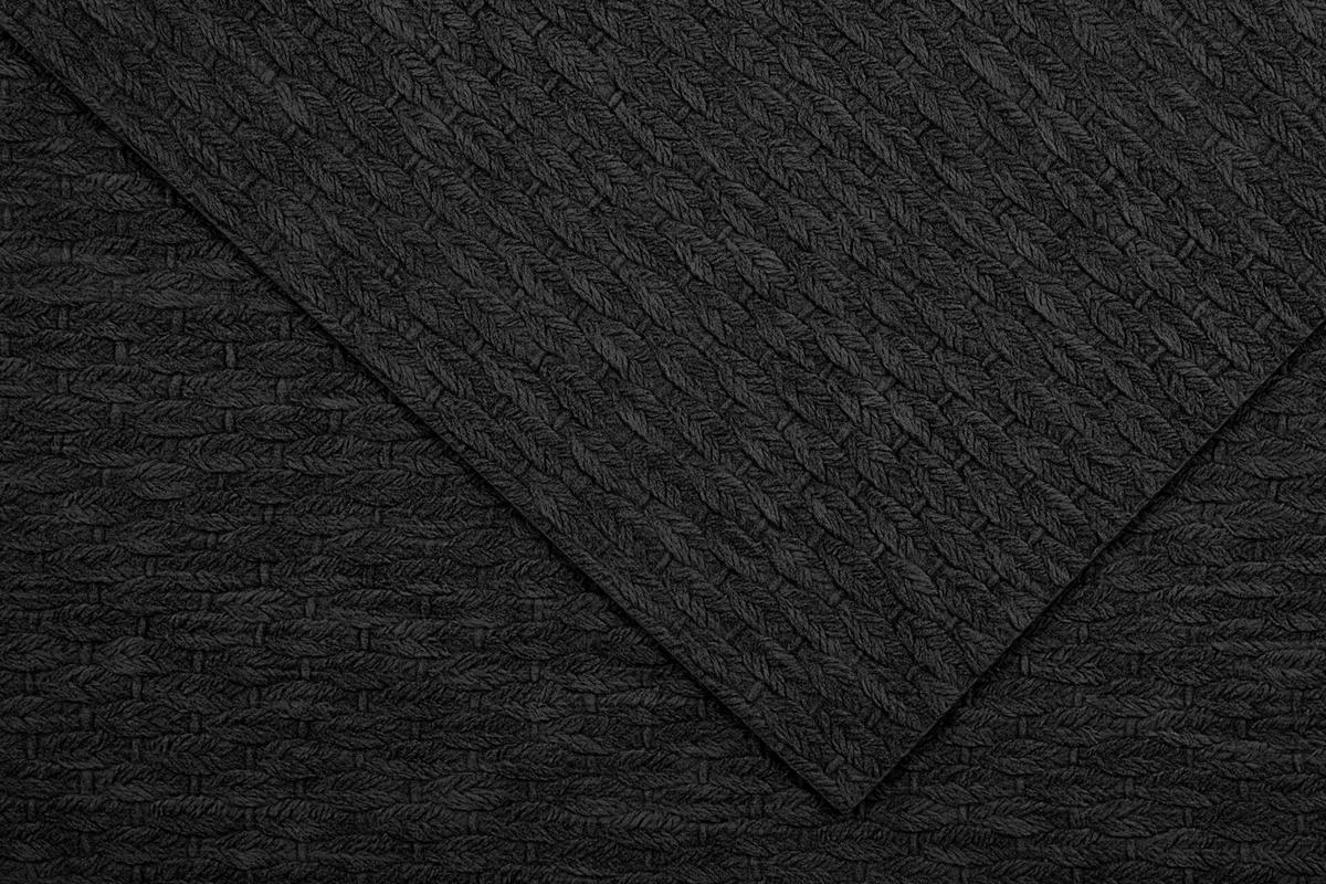 PODMETAČI ZA STOL crna , tekstil  Arbin  - crna, Basics, tekstil (33/45cm) - ZICZAC