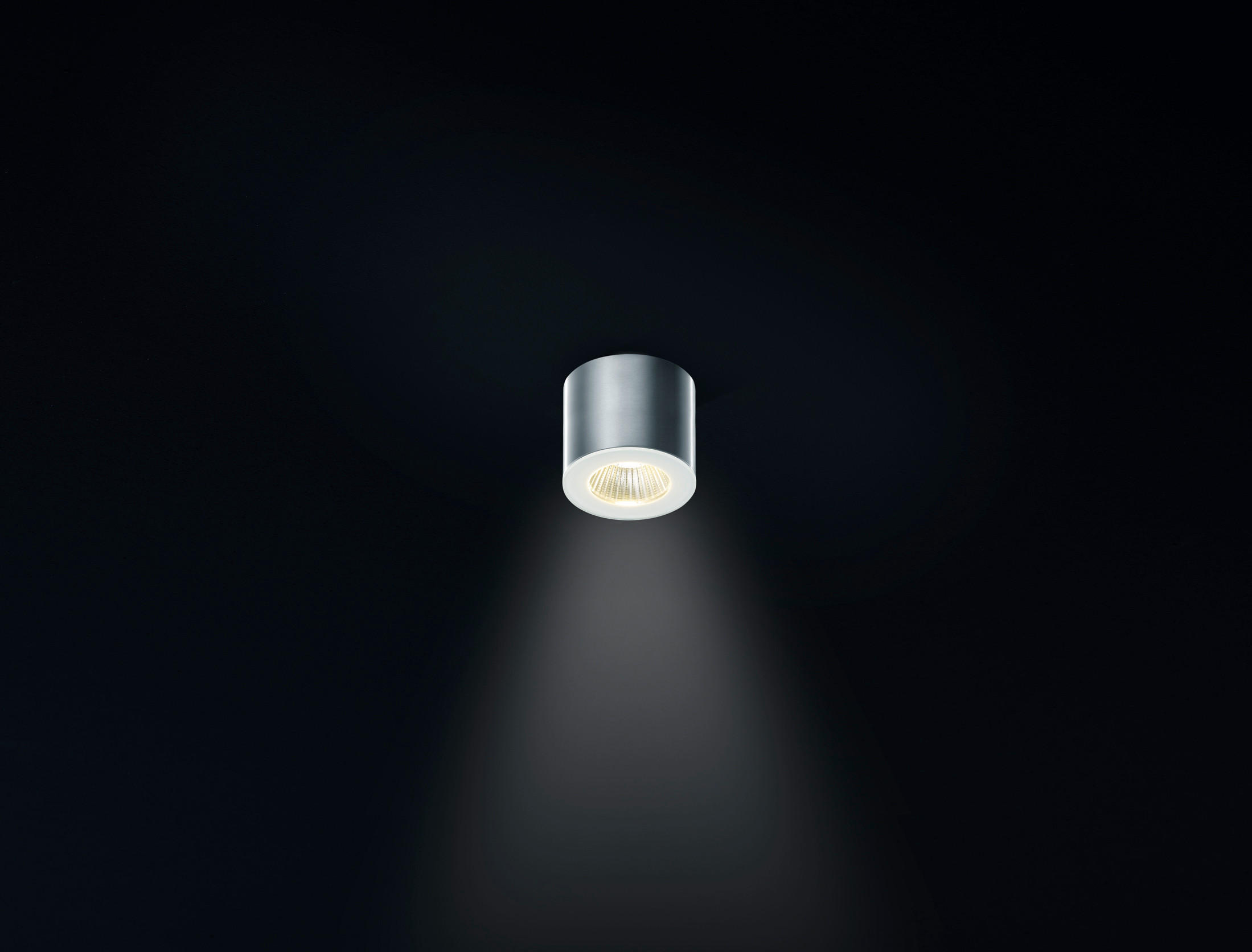 LED-DECKENLEUCHTE Oso 6,5/5,5 cm   - LIFESTYLE, Glas/Metall (6,5/5,5cm) - Helestra